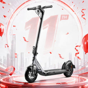 NIU KQi Air Leichtster Elektrotretroller mit Straßenzulassung | Reichweite 50km