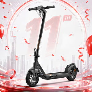 NIU KQi Air X Leichtster Elektrotretroller mit Straßenzulassung | Reichweite 50km