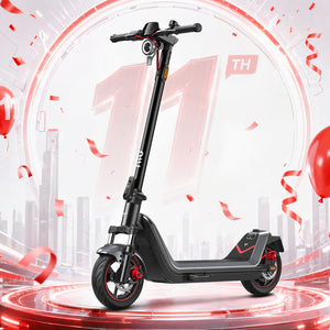 NIU KQi 300X  Elektrotretroller mit All-Terrain-Federung und Straßenzulassung | Reichweite 60km