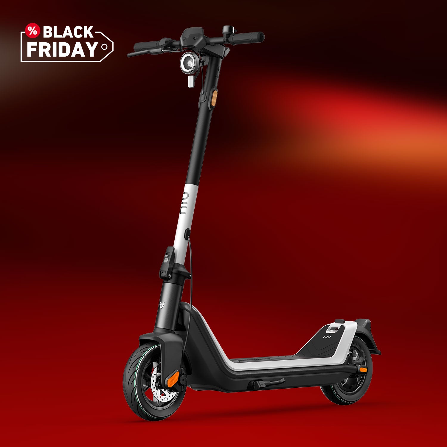 NIU KQi3 Sport Elektrotretroller mit Straßenzulassung | Reichweite 40km